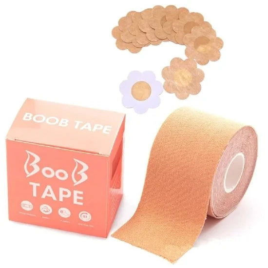👗 Boob Tape with 10 Nipple Covers – Personal Care