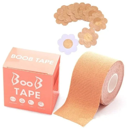 👗 Boob Tape with 10 Nipple Covers – Personal Care