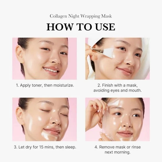 Collagen Night Wrapping Mask – Deep Repair & Hydration Overnight