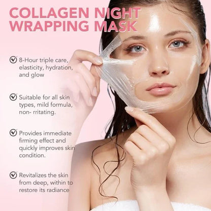 Collagen Night Wrapping Mask – Deep Repair & Hydration Overnight