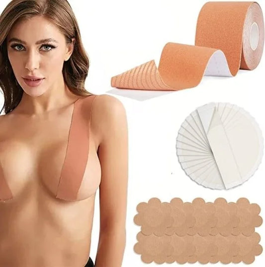 👗 Boob Tape with 10 Nipple Covers – Personal Care