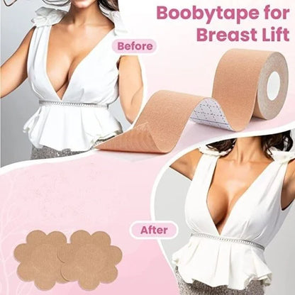 👗 Boob Tape with 10 Nipple Covers – Personal Care