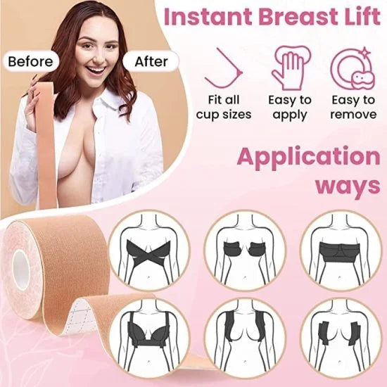 👗 Boob Tape with 10 Nipple Covers – Personal Care