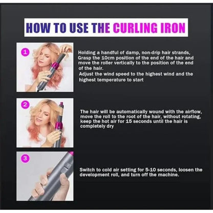 5 in 1 Multifunctional Hair Dryer Styling Tool – Personal Care