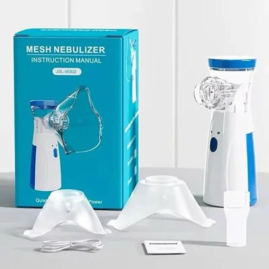 💨 Mini Portable Mesh Nebulizer – Personal Care