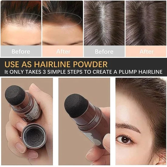 ✨ Hair Line Powder Stick (Black) – Instant Hair Perfection (trending product)