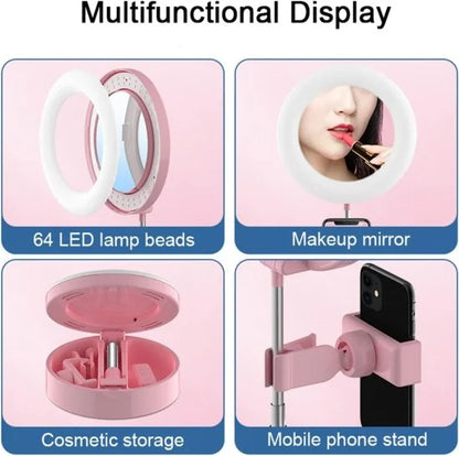 Makeup Mirror with LED Light – Portable Beauty Mirror