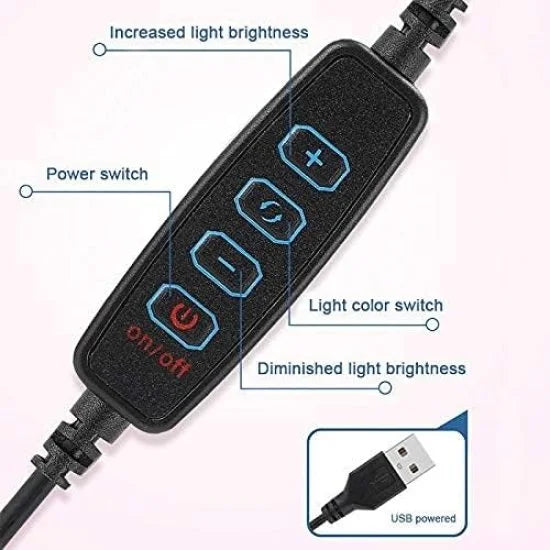 Makeup Mirror with LED Light – Portable Beauty Mirror