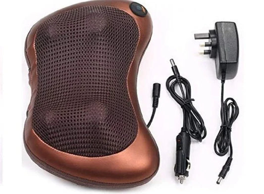 Electronic Car Massager Pillow Cushion – Neck & Back Pain Relief