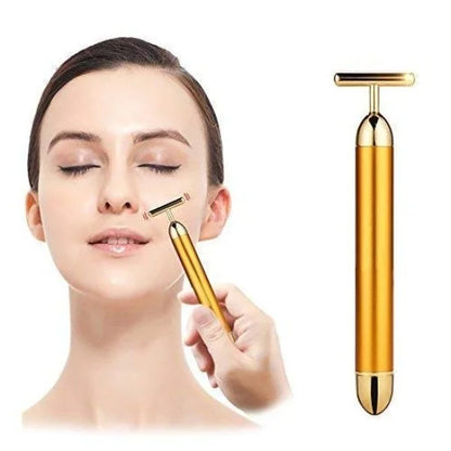 Energy Beauty Bar – 24K Gold Vibrating Face Massager