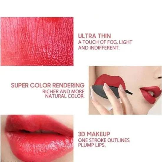 Apple Shape Lipstick – Long Lasting Matte Finish (1 Pc)