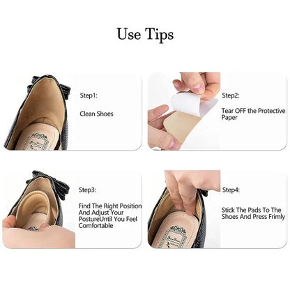 Heel Liner Grips Cushion Inserts for Loose Shoes | Anti-Slip Comfort Pads | 5 Pairs = ₹199 (Free Shipping)